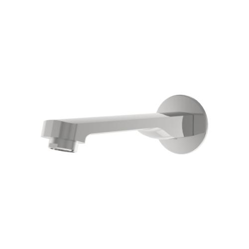 Wall Spout Plain With Wall Flange Chrome